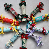 Festive Animals - Handmade Fabric Christmas Crackers