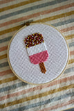 Fab Ice Lolly Cross Stitch Kit | Beginners