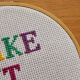 SALE Take it Easy Cross Stitch Kit