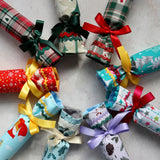 Starry Garland - Handmade Fabric Christmas Crackers