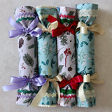 Winter Acorns - Handmade Fabric Christmas Crackers