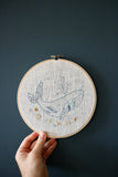 Whale Embroidery Kit | Nora Wright Collaboration