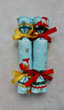 Festive Animals - Handmade Fabric Christmas Crackers