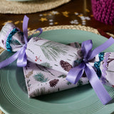 Blush Ferns - Handmade Fabric Christmas Crackers