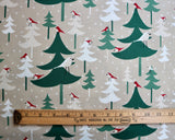 Chloe Christmas Cotton Fabric | Tress and Robins