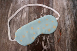 Blue with Gold Stars Eye Mask