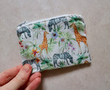 Eliza Cotton Fabric | Zebras and Giraffe's