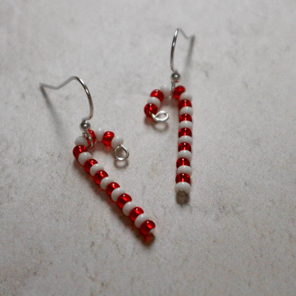 Candy Cane Earrings