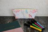 Pastel Wildflowers Pencil Case