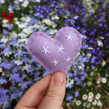 Custom Made Felt Heart Decoration | Assorted Colours