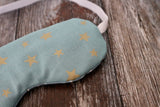 Blue with Gold Stars Eye Mask