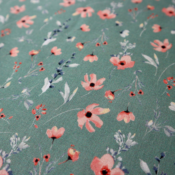 Abigail Floral Cotton Fabric